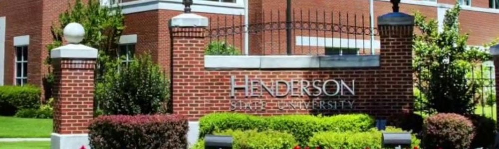 Henderson State University Entrance Sign